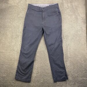 Cremieux Pants Men 32x30‎ (32x28) Comfort Stretch Navy Chino